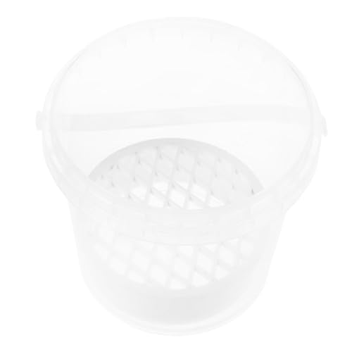 ROMISBABA Kleine Schildkröten-isolationsbox Für Zucht Und Pflege Transparente Leichte Box Mit Bodenfilter Für Schutz Und Fütterung Für Neugeborene Und Kleine Schildkröten von ROMISBABA