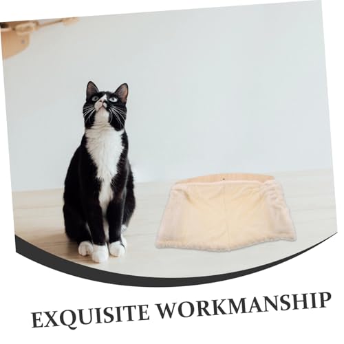 ROMISBABA Cat Wall Shelf aus Holz Wandmontiertes Katzen Hängemattenregal mit Kratzbrett Sicherer Kletter und Ruheplatz für Katzen Platzsparendes Design mit Abgerundeten Kanten für Indoor ROMISBABA Cat Wall Shelf aus Holz Wandmontiertes Katzen Hängemattenregal mit Kratzbrett Sicherer Kletter und Ruheplatz für Katzen Platzsparendes Design mit Abgerundeten Kanten für Indoor von ROMISBABA