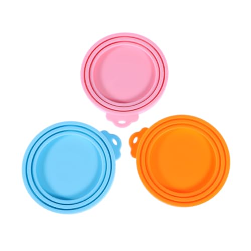ROMISBABA Deckel Für Tierfutter Aufbewahrungsdosen Vorratsdosen Dosenabdeckung Rosa von ROMISBABA