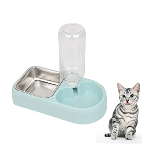 ROMISBABA Doppelter Haustier Wassernapf Kreativer Trinker für Hunde und Katzen Automatischer Wasserspender Blau für Zuhause und Tiergeschäfte Rutschfestes Design Leicht zu Reinigen Sicher ROMISBABA Doppelter Haustier Wassernapf Kreativer Trinker für Hunde und Katzen Automatischer Wasserspender Blau für Zuhause und Tiergeschäfte Rutschfestes Design Leicht zu Reinigen Sicher von ROMISBABA