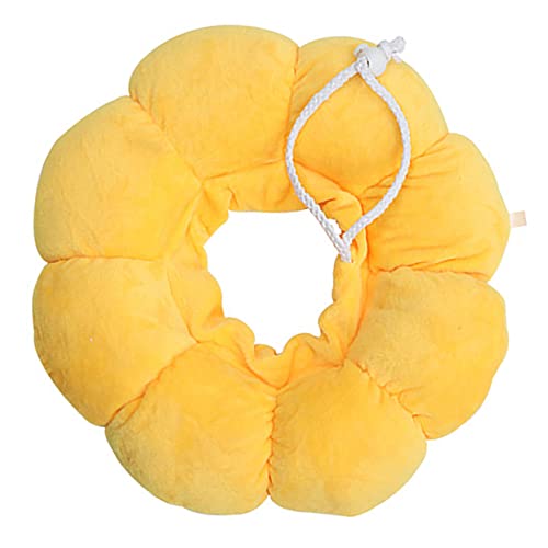 ROMISBABA Elisabeth Kreis Katzendonut Katzenhalsband Welpe Klumpende Katzenstreu Katze Ausreißer Weicher Kragen Hundemarke Katzenhängematte Katzenhalsbänder Sprühen Pp Baumwolle Yellow ROMISBABA Elisabeth Kreis Katzendonut Katzenhalsband Welpe Klumpende Katzenstreu Katze Ausreißer Weicher Kragen Hundemarke Katzenhängematte Katzenhalsbänder Sprühen Pp Baumwolle Yellow von ROMISBABA