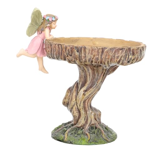 ROMISBABA Engel Vogelhäuschen Vogelhäuschen-Statue Futterhäuschen Für Eichhörnchen Futterschale Für Vogelfutter Hühnerstall Vogelbadständer Lebensmittelbehälter Vogelhaus Vogel Fütterer Harz ROMISBABA Engel Vogelhäuschen Vogelhäuschen-Statue Futterhäuschen Für Eichhörnchen Futterschale Für Vogelfutter Hühnerstall Vogelbadständer Lebensmittelbehälter Vogelhaus Vogel Fütterer Harz von ROMISBABA
