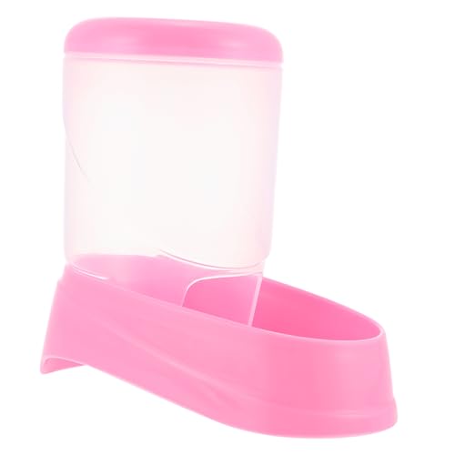 ROMISBABA Futterautomat für Hamster Essen Spender drinnen automatisch Haustier pet Feeder speisentrenner Hedgehog Feeding Bowl nachfüllbarer Hamsterfutterautomat Kleintierbedarf Plastik Rosa von ROMISBABA