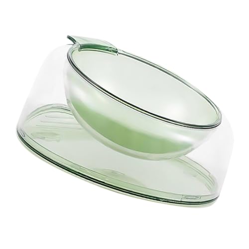 ROMISBABA Futternapf für Haustiere Hund füttern Tierfutternapf mit abgeschrägtem Design plastikschalen plastikschüsseln katzenfutter Haustiernapf Aufbewahrungsschale für Katzenkörner Green von ROMISBABA
