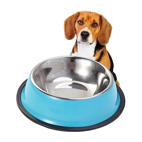 ROMISBABA Futternapf Für Haustiere Edelstahl Hundenapf-Unterseite 18 cm Hundefutter-Eimer Für Welpen ROMISBABA Futternapf Für Haustiere Edelstahl Hundenapf-Unterseite 18 cm Hundefutter-Eimer Für Welpen von ROMISBABA