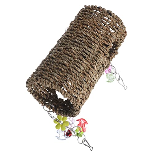 ROMISBABA Hängende Schaukel für Vögel aus Strapazierfähigem Material Kauspielzeug für Kleine Papageien und Sittiche für Vogelhaltung Dekoratives Element ROMISBABA Hängende Schaukel für Vögel aus Strapazierfähigem Material Kauspielzeug für Kleine Papageien und Sittiche für Vogelhaltung Dekoratives Element von ROMISBABA