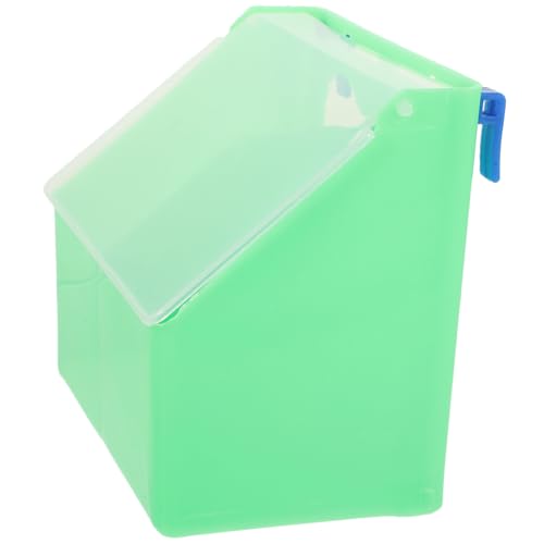 ROMISBABA Hängender Kastentrog Käfig Wurf Futterfänger Für Sittiche Korb Spieß Futtermittel Für Vögel Heu Füttern Kein Verschütten Von Vogelhäuschen Pole Sittich-Futter Plastik Light Green ROMISBABA Hängender Kastentrog Käfig Wurf Futterfänger Für Sittiche Korb Spieß Futtermittel Für Vögel Heu Füttern Kein Verschütten Von Vogelhäuschen Pole Sittich-Futter Plastik Light Green von ROMISBABA