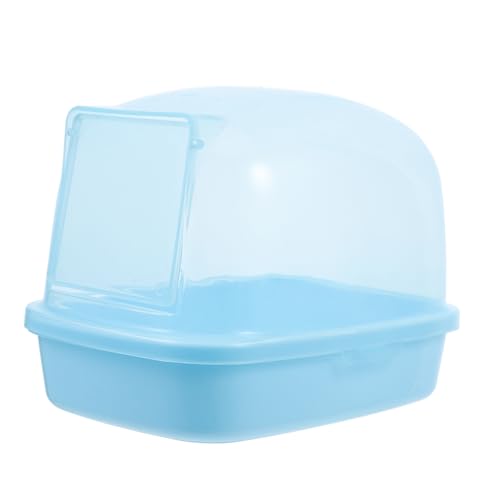 ROMISBABA Hamster Badewanne Hamster Gemütliches Versteck Häschen-Feeder Hamstertunnel Hühnerstaubbad Sandkasten Sandbadeplatz Für Hamster Badesand Für Haustiere Hamsternest Abs Sky-Blue ROMISBABA Hamster Badewanne Hamster Gemütliches Versteck Häschen-Feeder Hamstertunnel Hühnerstaubbad Sandkasten Sandbadeplatz Für Hamster Badesand Für Haustiere Hamsternest Abs Sky-Blue von ROMISBABA