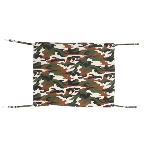ROMISBABA Hamster Hängematte Haustierbedarf Hamsterschaukelbett Zubehör Für Hängende Käfige Hamsterzubehör Hamster-hängematte Hängematte Für Kleine Haustiere Camouflage Sherpa ROMISBABA Hamster Hängematte Haustierbedarf Hamsterschaukelbett Zubehör Für Hängende Käfige Hamsterzubehör Hamster-hängematte Hängematte Für Kleine Haustiere Camouflage Sherpa von ROMISBABA