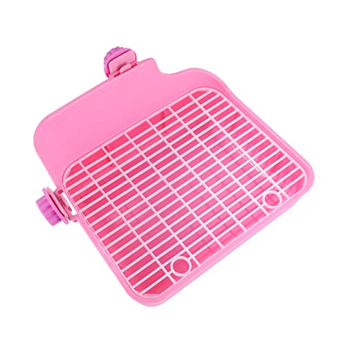 ROMISBABA Haustiertoilette Töpfchentrainer für Kleintiere Hundetoilette für Frettchen Kaninchen Hamster mit Wanddesign Leicht zu Reinigen Langlebig für Innenbereich ROMISBABA Haustiertoilette Töpfchentrainer für Kleintiere Hundetoilette für Frettchen Kaninchen Hamster mit Wanddesign Leicht zu Reinigen Langlebig für Innenbereich von ROMISBABA
