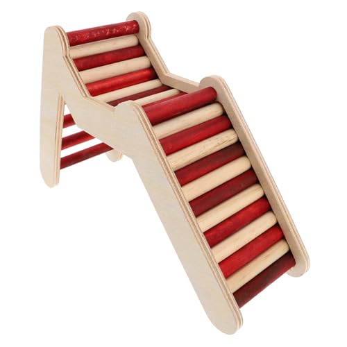 ROMISBABA Hamster Leiter Holzspielzeug Natürliche Sichere Kletterleiter für Kleintiere Glatte Oberfläche Langlebig Vielseitig für Hamster Chinchilla Nager Trainieren ROMISBABA Hamster Leiter Holzspielzeug Natürliche Sichere Kletterleiter für Kleintiere Glatte Oberfläche Langlebig Vielseitig für Hamster Chinchilla Nager Trainieren von ROMISBABA