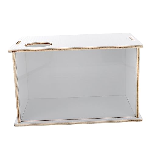 ROMISBABA Hamster Sandbad Holz Badewanne für Chinchillas Praktische Haustier Toilette Reinigen für Kleine für Hamster und Meerschweinchen ROMISBABA Hamster Sandbad Holz Badewanne für Chinchillas Praktische Haustier Toilette Reinigen für Kleine für Hamster und Meerschweinchen von ROMISBABA