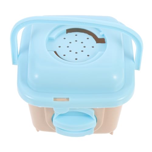 ROMISBABA Hamster Tragetasche Tragbarer Hamster Käfig für Reisen Atmungsaktiv zu Reinigen für Hamster und Kleine Haustiere Outdoor Nutzung Blaue ROMISBABA Hamster Tragetasche Tragbarer Hamster Käfig für Reisen Atmungsaktiv zu Reinigen für Hamster und Kleine Haustiere Outdoor Nutzung Blaue von ROMISBABA