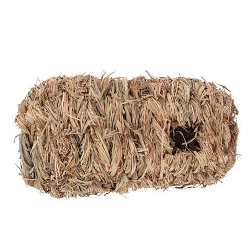 ROMISBABA Hamster Versteck aus Handgewebtem Naturstroh Langlebiger Tunnel und Häuschen für Kleintiere Wie Hamster Meerschweinchen und Mäuse Sicheres Versteck und Spielhaus Atmungsaktiv und ROMISBABA Hamster Versteck aus Handgewebtem Naturstroh Langlebiger Tunnel und Häuschen für Kleintiere Wie Hamster Meerschweinchen und Mäuse Sicheres Versteck und Spielhaus Atmungsaktiv und von ROMISBABA