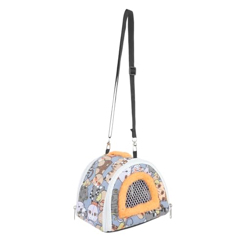 ROMISBABA Hamster aus Tasche für Reisen Haustiertragerucksack Haustiertasche Nagetier Träger Hamster transportbox pet Backpack tragbare Hamstertasche Hamster-Aufbewahrungstasche Colorful von ROMISBABA