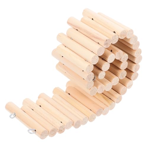 ROMISBABA Multi-Funktion Hamster Spielzeug Set Holz Leiter Brücke Versteck Für Tier Käfig Reptil Vogel ROMISBABA Multi-Funktion Hamster Spielzeug Set Holz Leiter Brücke Versteck Für Tier Käfig Reptil Vogel von ROMISBABA
