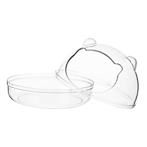 ROMISBABA Hamsterbadezimmer Hamster Toilette Wanne Sandbehälter für Hamster Sandbad für Hamster Badebehälter für Hamster Hamster-Sandbadeschüssel Plastik Transparent ROMISBABA Hamsterbadezimmer Hamster Toilette Wanne Sandbehälter für Hamster Sandbad für Hamster Badebehälter für Hamster Hamster-Sandbadeschüssel Plastik Transparent von ROMISBABA