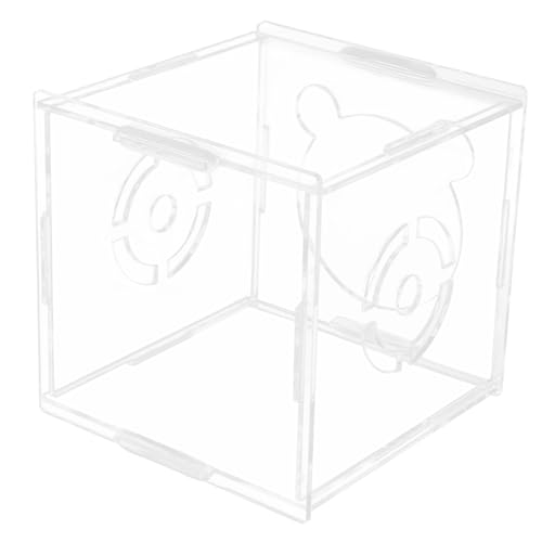 ROMISBABA Hamsterbett Hamster hamsterspielzeug für Hamster kleintierspielzeug Hamster zubehör Zelt Futterspender Hase Käfig Hamsterhaus dekoratives Hamsterversteck Acryl ROMISBABA Hamsterbett Hamster hamsterspielzeug für Hamster kleintierspielzeug Hamster zubehör Zelt Futterspender Hase Käfig Hamsterhaus dekoratives Hamsterversteck Acryl von ROMISBABA