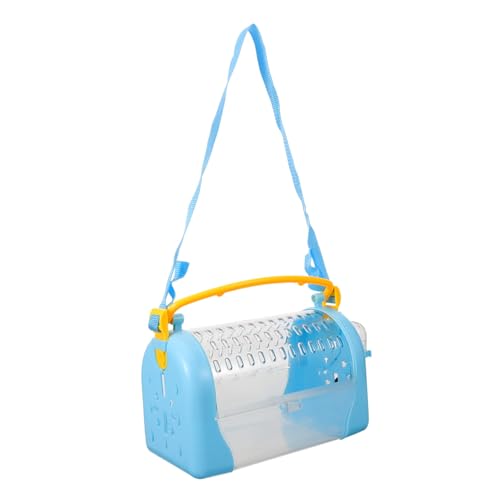 ROMISBABA Transportkäfig Für Kleintiere Im Freien Mit Schultergurt Für Reisekäfig Für Hamster Chinchillas von ROMISBABA