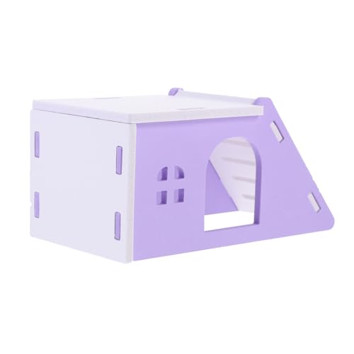 ROMISBABA Futtersuchspielzeug für Meerschweinchen Stilvolles PVC-hamsterhabitat Rattenhaus Stabile Konstruktion Als Hamsterkäfig-zubehör ROMISBABA Futtersuchspielzeug für Meerschweinchen Stilvolles PVC-hamsterhabitat Rattenhaus Stabile Konstruktion Als Hamsterkäfig-zubehör von ROMISBABA