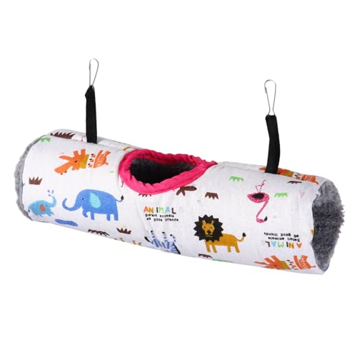 ROMISBABA Hamsternest Minikäfig für Meerschweinchen Vogelkäfig Frettchenzubehör Netz Hamster Tunnel haustierbett Hamster-Hängematte zum Aufhängen für Haustiere Leinen- Weiß ROMISBABA Hamsternest Minikäfig für Meerschweinchen Vogelkäfig Frettchenzubehör Netz Hamster Tunnel haustierbett Hamster-Hängematte zum Aufhängen für Haustiere Leinen- Weiß von ROMISBABA