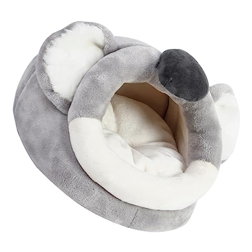 ROMISBABA Hamsternest Schweine Guinea-Leckereien Cartoon-Hamster-Höhlenhaus Heu hamsterbett haustierbett Höhlenhaus für kleine Haustiere Haushöhle für Meerschweinchen Flanell Grey ROMISBABA Hamsternest Schweine Guinea-Leckereien Cartoon-Hamster-Höhlenhaus Heu hamsterbett haustierbett Höhlenhaus für kleine Haustiere Haushöhle für Meerschweinchen Flanell Grey von ROMISBABA