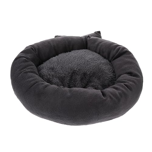 ROMISBABA Hamsternest winterhaus Tierschutz Haustierhaus Haustiernest petbett Meerschweinchen-Nest einstreu für meerschweinchenkäfige Hamsterkissenmatte Hamster Bett Matte kurzer Plüsch Grey von ROMISBABA