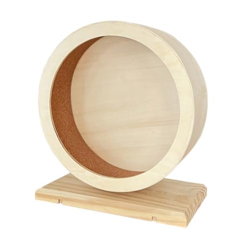 ROMISBABA Hamsterrad aus Holz Mittelgroßes Laufrad für Kleine Haustiere Wie Hamster Igel und Eichhörnchen Geräuscharmes Trainingsrad mit Transparentem Design für Ruhigen Nächteinsatz ROMISBABA Hamsterrad aus Holz Mittelgroßes Laufrad für Kleine Haustiere Wie Hamster Igel und Eichhörnchen Geräuscharmes Trainingsrad mit Transparentem Design für Ruhigen Nächteinsatz von ROMISBABA