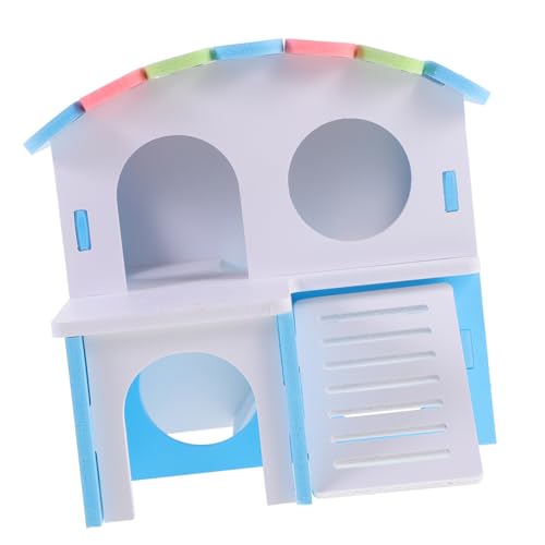 ROMISBABA Große Meerschweinchen-versteckvilla Doppelschichtiges Hamsterhaus Bett Spielzeug Meerschweinchen-hängematte Versteck Rattenvilla ROMISBABA Große Meerschweinchen-versteckvilla Doppelschichtiges Hamsterhaus Bett Spielzeug Meerschweinchen-hängematte Versteck Rattenvilla von ROMISBABA