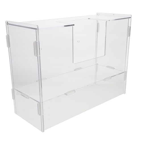 ROMISBABA Acryl-Heufutterständer für Kaninchen Hängehalter Lagerregal Heuspender mit großer Kapazität für den Käfig ROMISBABA Acryl-Heufutterständer für Kaninchen Hängehalter Lagerregal Heuspender mit großer Kapazität für den Käfig von ROMISBABA