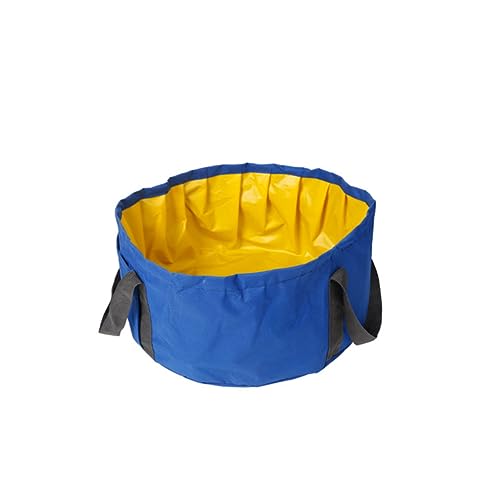 ROMISBABA Haustier Hund schwimmwanne Haustierzubehör haustierbedarf Faltbare Haustierbadewanne Haustierreinigung Dusche Badewanne Welpenwanne Hundebecken Hund Freibad Blue von ROMISBABA