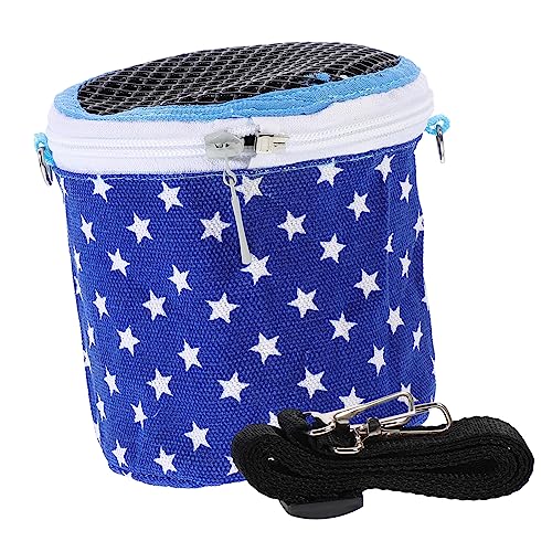 ROMISBABA Haustier Reisetasche Für Hamster Und Meerschweinchen Atmungsaktive Tragetasche Mit Schultergurt Für Reisen Aus Robustem Material Stilvollem Sternen Design ROMISBABA Haustier Reisetasche Für Hamster Und Meerschweinchen Atmungsaktive Tragetasche Mit Schultergurt Für Reisen Aus Robustem Material Stilvollem Sternen Design von ROMISBABA