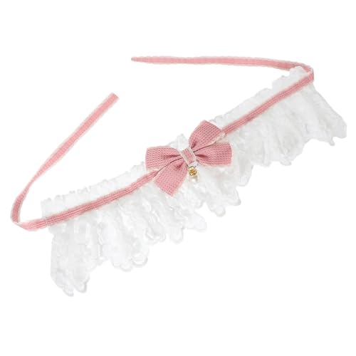 ROMISBABA Haustier-Schleifenhalsband Katzenspielzeug Katzenminze Haustier-Knotenkamm Haustiere hundekragen hundehalstuch dekoratives Katzenhalsband schmücken Haustier Hundehalsband Eisen von ROMISBABA