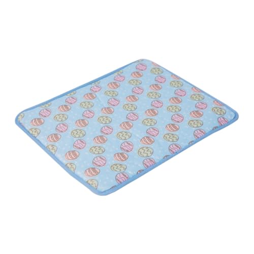 ROMISBABA Haustier kühle Unterlage haustierbett pet Bed Haustierkühlmatte für den Außenbereich Haustierkühlungserleichterung Sommerunterlage für Katzen Kätzchen Liegeunterlage Stoff Blue ROMISBABA Haustier kühle Unterlage haustierbett pet Bed Haustierkühlmatte für den Außenbereich Haustierkühlungserleichterung Sommerunterlage für Katzen Kätzchen Liegeunterlage Stoff Blue von ROMISBABA