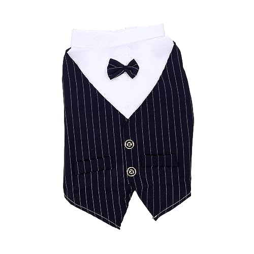 ROMISBABA Haustieranzug Kleid Für Den Hochzeitsempfang Haustier Hund Weste Hochzeitsanzug Für Hunde Hemd Für Haustier Hunde-smokinghemd Smokingweste Für Hunde Hundeshirt Polyester Navy ROMISBABA Haustieranzug Kleid Für Den Hochzeitsempfang Haustier Hund Weste Hochzeitsanzug Für Hunde Hemd Für Haustier Hunde-smokinghemd Smokingweste Für Hunde Hundeshirt Polyester Navy von ROMISBABA