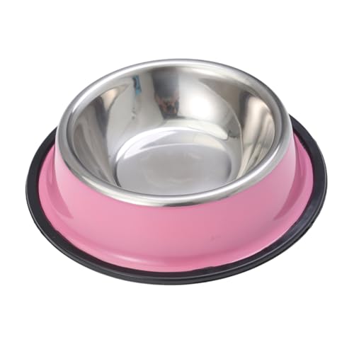 ROMISBABA Haustierbedarf pet Bowl katzenfutter schüssel Katzenfutterschale Rostfreier Hundenapf Katzenfutternapf katzennäpfe Hundefutterschale Rosa ROMISBABA Haustierbedarf pet Bowl katzenfutter schüssel Katzenfutterschale Rostfreier Hundenapf Katzenfutternapf katzennäpfe Hundefutterschale Rosa von ROMISBABA