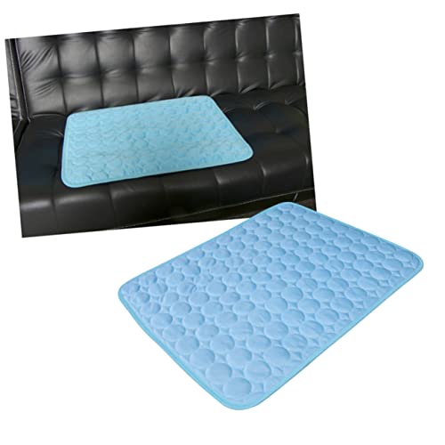 ROMISBABA Haustierbett 62x50cm Kühlmatte Hundekatze Pad Weiches Material Atmungsaktive Wärmeableitung von ROMISBABA