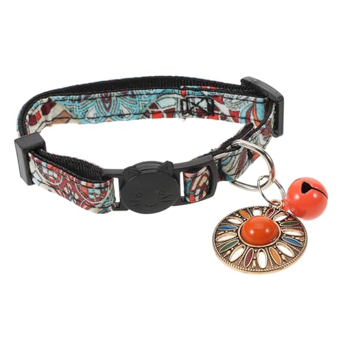 ROMISBABA Vintage-glockenhalsband Für Haustiere – Trendiges Katzenhalsband Mit Verstellbarer Halskette Für Partys ROMISBABA Vintage-glockenhalsband Für Haustiere – Trendiges Katzenhalsband Mit Verstellbarer Halskette Für Partys von ROMISBABA