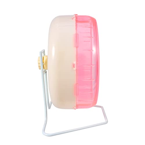 ROMISBABA Haustierrad nager Nagetier Nagetierkäfig Übung Haustier Rad ruhig mit Eichhörnchenrad Eichhörnchen Rosa von ROMISBABA