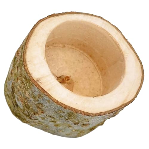 ROMISBABA Holz Futter Schüssel für Kleine Haustiere Dekorative Kaninchenschale und Hamsterschale aus Natürlichem Holz zu Reinigen für Meerschweinchen Hasen und Chinchillas ROMISBABA Holz Futter Schüssel für Kleine Haustiere Dekorative Kaninchenschale und Hamsterschale aus Natürlichem Holz zu Reinigen für Meerschweinchen Hasen und Chinchillas von ROMISBABA