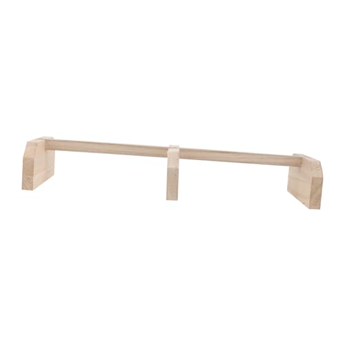 ROMISBABA Holz Hühnerstand Multifunktionale Sitzstange für Hühner und Vögel Sicher und Glatt Entspannen und Natürliche Pflege für Schnäbel und Krallen von ROMISBABA
