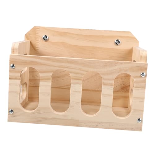 ROMISBABA Holz kaninchenfutterhalter mit Futterrack Langlebiger Holzständer für Langsames Fressen Futterspender für Kaninchen und Kleintiere Verhindert Verschwendung und Hält Futter Sauber ROMISBABA Holz kaninchenfutterhalter mit Futterrack Langlebiger Holzständer für Langsames Fressen Futterspender für Kaninchen und Kleintiere Verhindert Verschwendung und Hält Futter Sauber von ROMISBABA