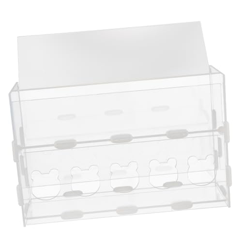ROMISBABA Elegant Rutin Hühnerfutterspender Wasserhalter aus Acryl große Kapazität für Ziervögel und Geflügel ROMISBABA Elegant Rutin Hühnerfutterspender Wasserhalter aus Acryl große Kapazität für Ziervögel und Geflügel von ROMISBABA
