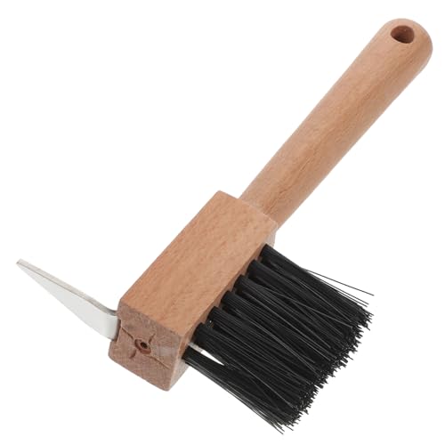 ROMISBABA Hufeisenhaken Schaffell Tiere Trimmer Pferdehufbürste Tragbare Hufbeschlagwerkzeuge Griff Bausatz Hufpfleger Für Pferde Schuhe Nagelwerkzeug Ziegenklauenschneider Fuß Brown Holz ROMISBABA Hufeisenhaken Schaffell Tiere Trimmer Pferdehufbürste Tragbare Hufbeschlagwerkzeuge Griff Bausatz Hufpfleger Für Pferde Schuhe Nagelwerkzeug Ziegenklauenschneider Fuß Brown Holz von ROMISBABA