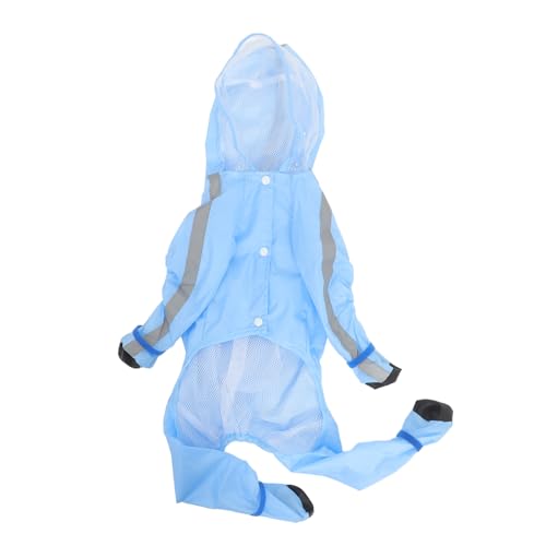 ROMISBABA Stilvoller reflektierender Regenmantel für Hunde wasserdichter Regenmantel Pfotenschutz Regenjacke für Hunde Größe L ROMISBABA Stilvoller reflektierender Regenmantel für Hunde wasserdichter Regenmantel Pfotenschutz Regenjacke für Hunde Größe L von ROMISBABA