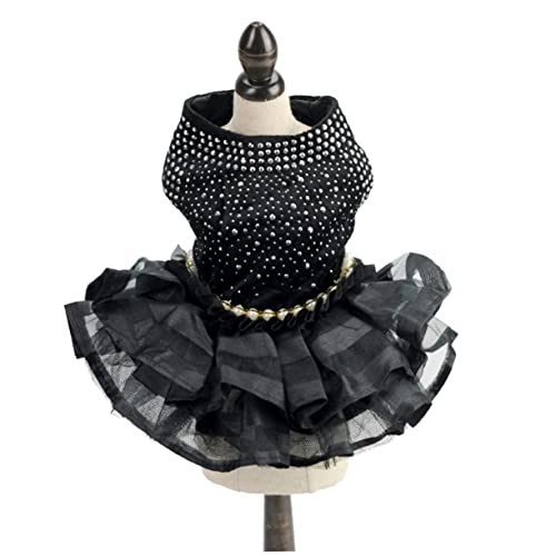 ROMISBABA Hundekleidung Kostüm für Hunde Hund für mittelgroße Hunde Ballettröckchen Welpe Dog Costume hundebekleidung hundekleider Hundefelsen Partykleidung für Haustiere Haustierkleid Black ROMISBABA Hundekleidung Kostüm für Hunde Hund für mittelgroße Hunde Ballettröckchen Welpe Dog Costume hundebekleidung hundekleider Hundefelsen Partykleidung für Haustiere Haustierkleid Black von ROMISBABA