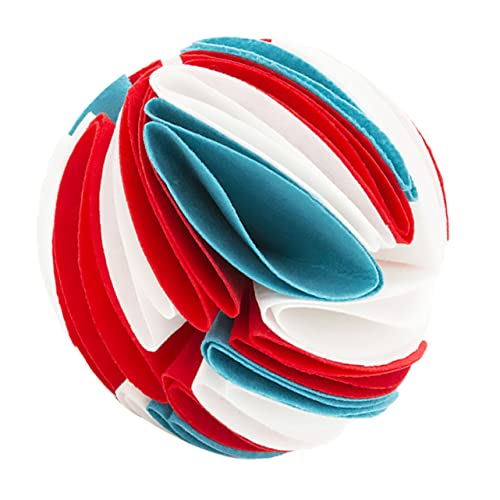 ROMISBABA Hundeschnüffelball hundeintelligenz Interactive Toys for Dogs Welpe Haustier Spiele Hundeschnüffel-Trainingsspielzeug schnüffelkugeln Heimtierbedarf Filzstoff ROMISBABA Hundeschnüffelball hundeintelligenz Interactive Toys for Dogs Welpe Haustier Spiele Hundeschnüffel-Trainingsspielzeug schnüffelkugeln Heimtierbedarf Filzstoff von ROMISBABA