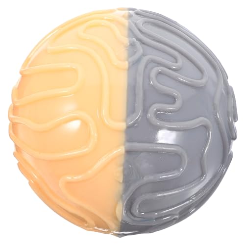 ROMISBABA Kauball-Spielzeug für Hunde quietschendes Hundespielzeug Beißspielzeug Streifenmuster interaktiv und unterhaltsam für Welpen 6 5 cm grau ROMISBABA Kauball-Spielzeug für Hunde quietschendes Hundespielzeug Beißspielzeug Streifenmuster interaktiv und unterhaltsam für Welpen 6 5 cm grau von ROMISBABA