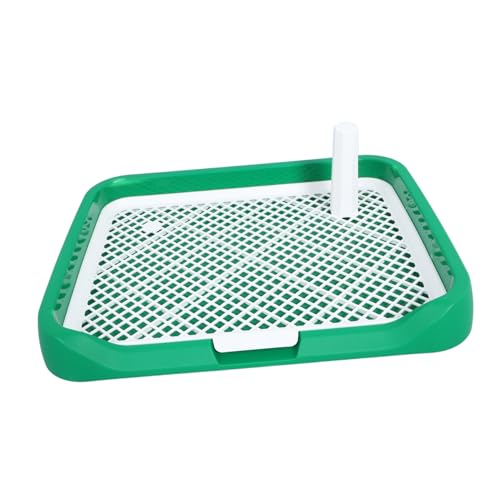 ROMISBABA Hundetoilette Urinal Hundetöpfchen Welpenpfanne Töpfchentablett Hundetöpfchen Haustier Toilettenmatte Hundetoilettentraining Kunststoff Welpentoilette Mesh ROMISBABA Hundetoilette Urinal Hundetöpfchen Welpenpfanne Töpfchentablett Hundetöpfchen Haustier Toilettenmatte Hundetoilettentraining Kunststoff Welpentoilette Mesh von ROMISBABA