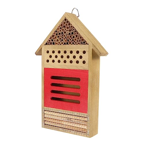 ROMISBABA Insektenhaus für Bienen Handgefertigter Nistplatz für Nützlinge im Garten und ROMISBABA Insektenhaus für Bienen Handgefertigter Nistplatz für Nützlinge im Garten und von ROMISBABA